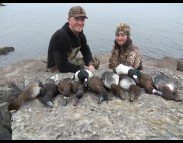 wisconsin lake michigan duck hunting